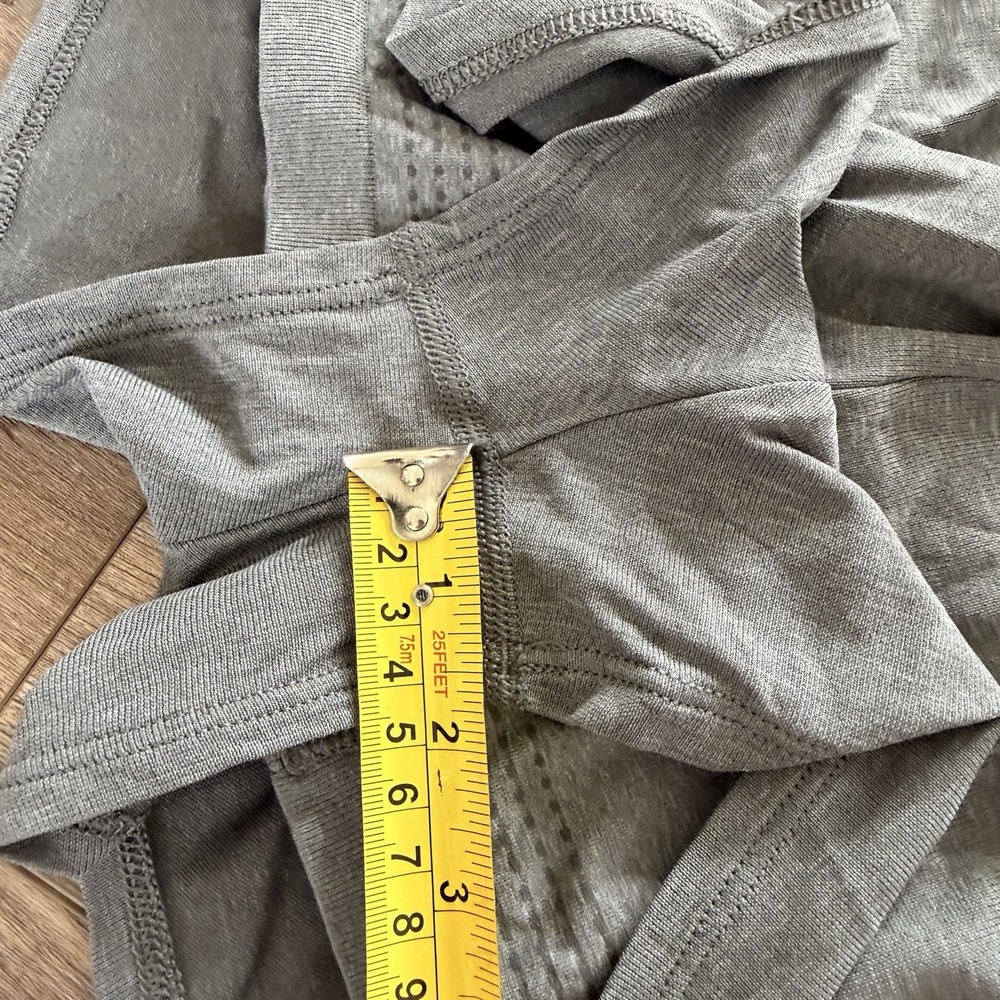 Gymshark Vital Seamless 2.0 2-in-1 Shorts - Charcoal Grey Marl - Size Small - Picture 4 of 5